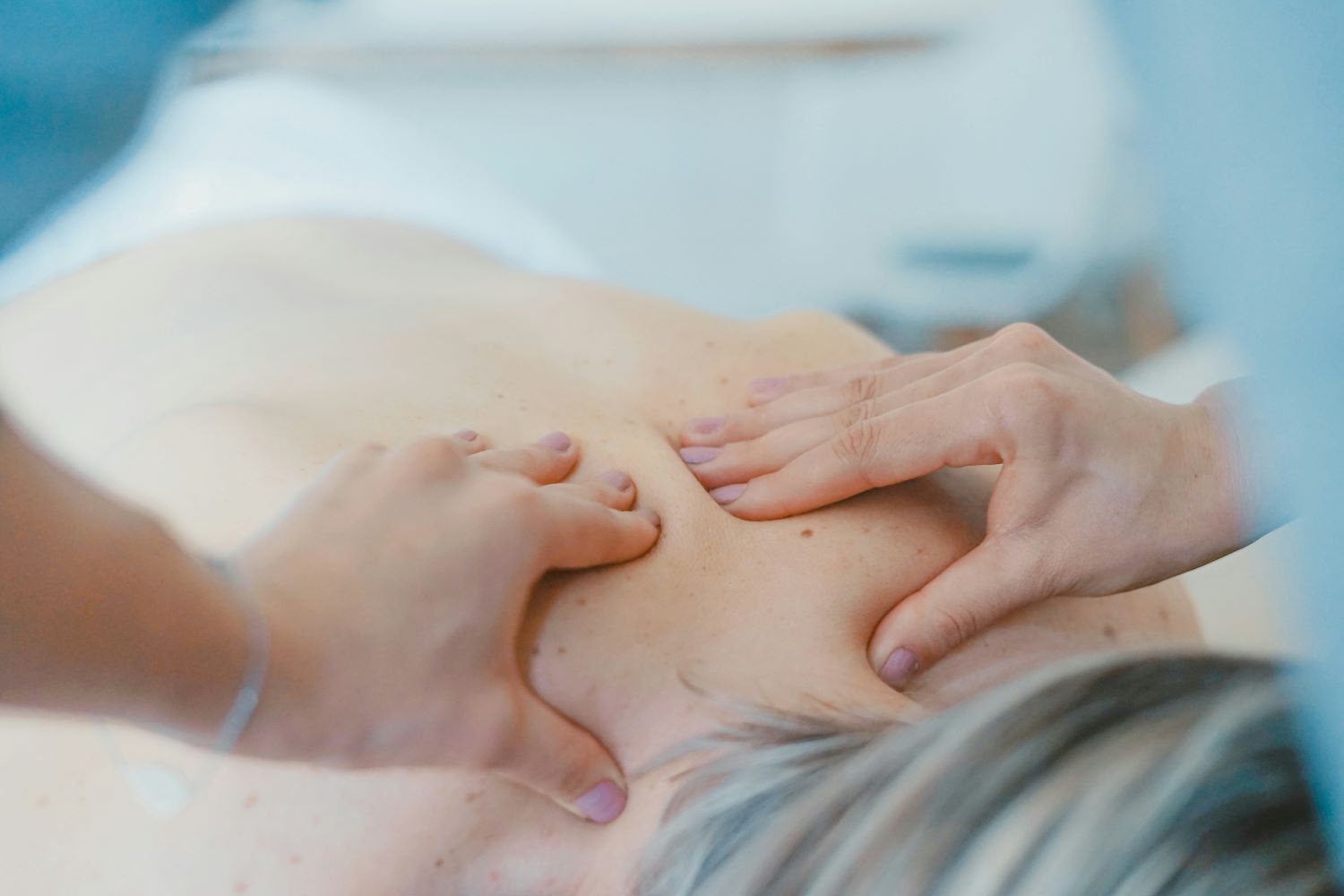 Deep tissue massage for posture
